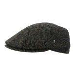 City Sport Flat Cap | Groen  Print | www.pietkoopmans.nl