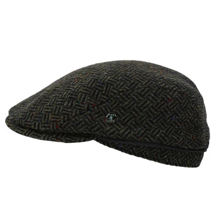 City Sport Flat Cap | Groen  Print | www.pietkoopmans.nl