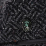 City Sport Flat Cap | Grijs Print | www.pietkoopmans.nl
