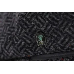 City Sport Flat Cap | Grijs Print | www.pietkoopmans.nl