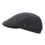 City Sport Flat Cap | Grijs Print | www.pietkoopmans.nl