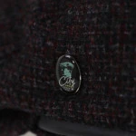City Sport Flat Cap | Bordeaux Gerstekorrel | www.pietkoopmans.nl