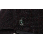 City Sport Flat Cap | Bordeaux Gerstekorrel | www.pietkoopmans.nl
