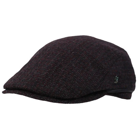 City Sport Flat Cap | Bordeaux Gerstekorrel | www.pietkoopmans.nl