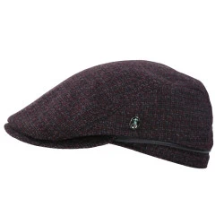 City Sport Flat Cap | Bordeaux Gerstekorrel