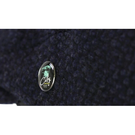 City Sport Flat Cap | Marine Gerstekorrel | www.pietkoopmans.nl
