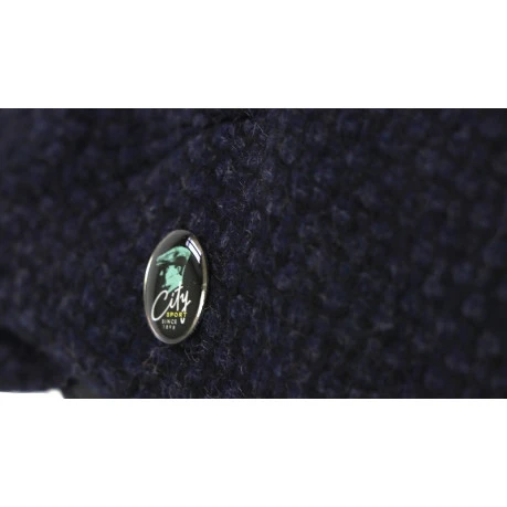 City Sport Flat Cap | Marine Gerstekorrel | www.pietkoopmans.nl