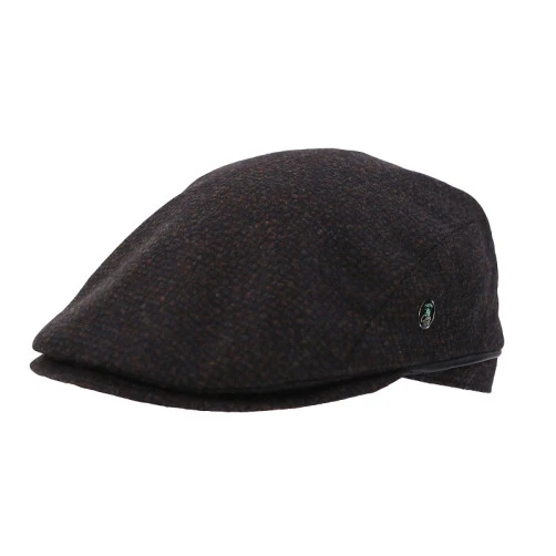 City Sport Flat Cap | Bruin Gerstekorrel | www.pietkoopmans.nl