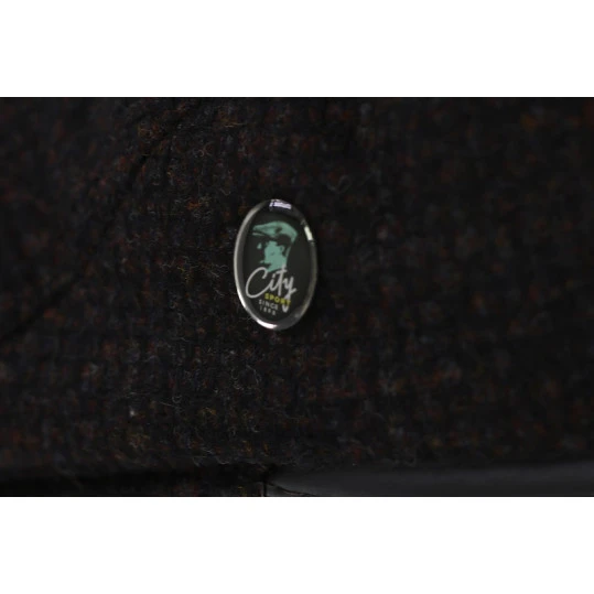 City Sport Flat Cap | Bruin Gerstekorrel | www.pietkoopmans.nl