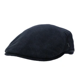 City Sport Flat Cap | Navy Gerstekorrel
