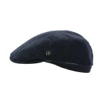 City Sport Flat Cap | Navy Gerstekorrel | www.pietkoopmans.nl