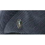 City Sport Flat Cap | Navy Gerstekorrel | www.pietkoopmans.nl