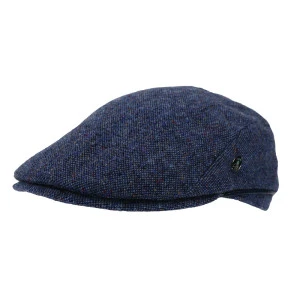 City Sport Tweed Flat Cap | Helder Blauw Gerstekorrel