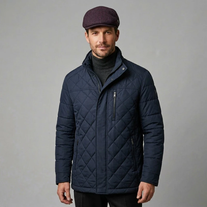 City Sport Flat Cap | Bruin Gerstekorrel | www.pietkoopmans.nl