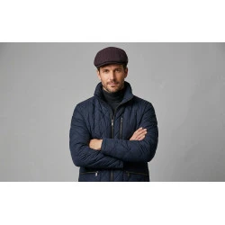 City Sport Flat Cap | Bordeaux Gerstekorrel