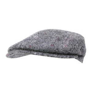 City Sport Flat Cap Donegal | Antraciet Spikkel