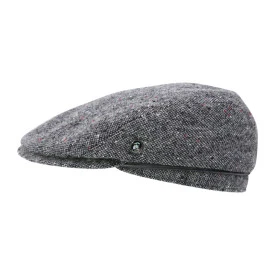 City Sport Flat Cap Donegal | Antraciet Spikkel