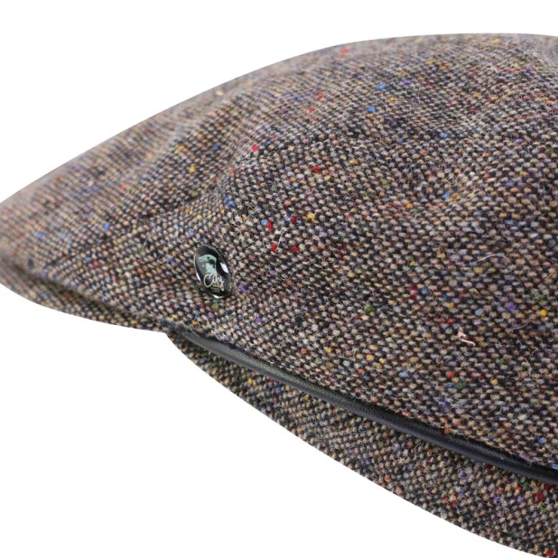 City Sport Flat Cap Donegal | Multi Spikkel | www.pietkoopmans.nl