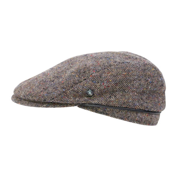City Sport Flat Cap Donegal | Multi Spikkel | www.pietkoopmans.nl