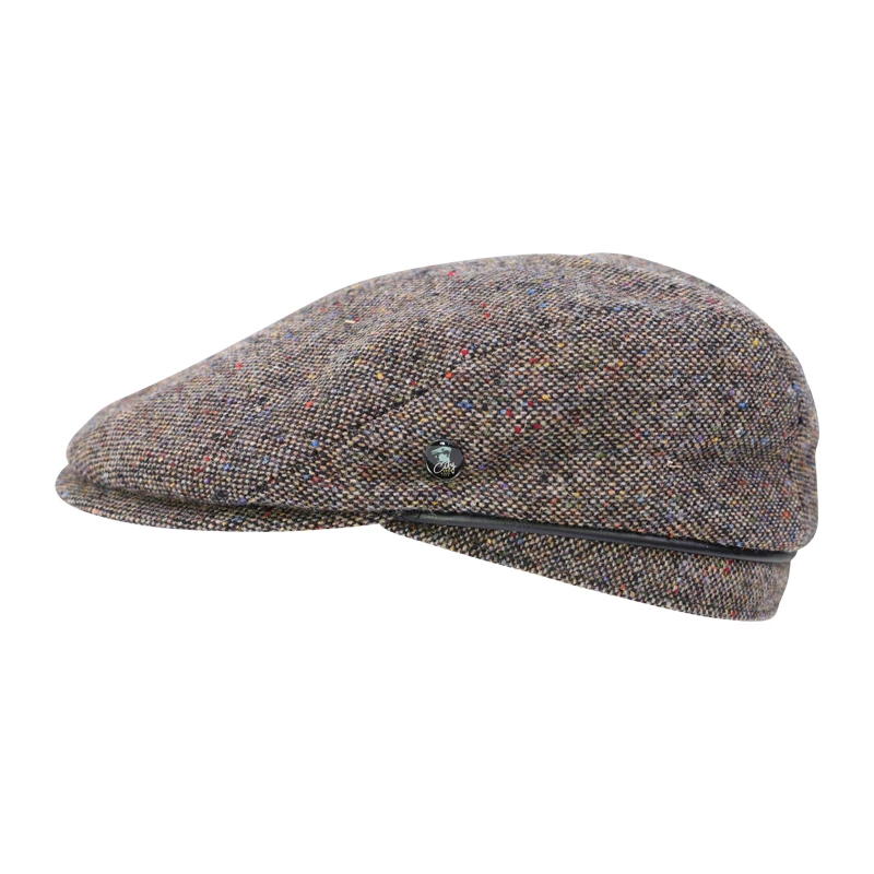 City Sport Flat Cap Donegal | Multi Spikkel | www.pietkoopmans.nl