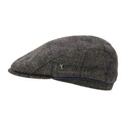 City Sport Flat Cap Cashmere | Bruin Geruit