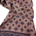 City Sport Zijde Shawl | Taupe Raf Print | www.pietkoopmans.nl