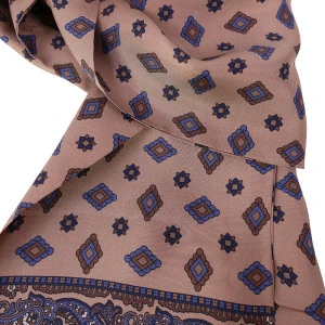 City Sport Zijde Shawl | Taupe Raf Print