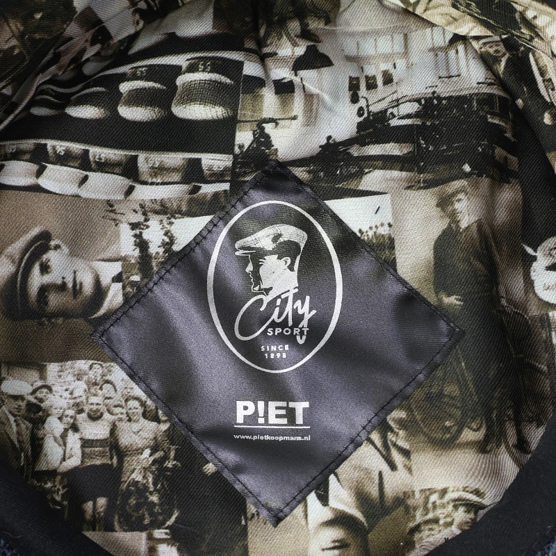 City Sport Flat Cap Cashmere | Blauw Geruit | www.pietkoopmans.nl