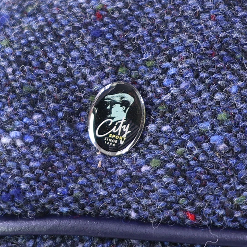City Sport Flat Cap Donegal | Rode Spikkel | www.pietkoopmans.nl