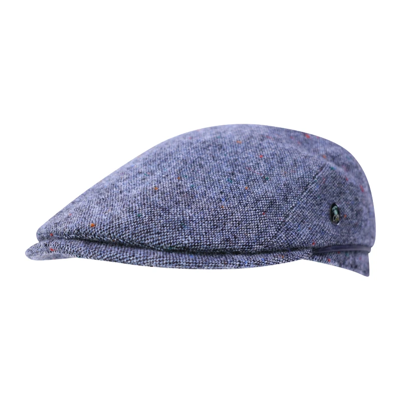 City Sport Winter Flat Cap | Oranje Groen Spikkel | www.pietkoopmans.nl