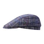 City Sport Flat Cap Donegal | Raf Bordeaux Geruit | www.pietkoopmans.nl
