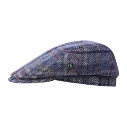 City Sport Flat Cap Donegal | Raf Bordeaux Geruit