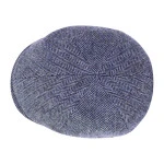 City Sport Winter Flatcap | Blauw Tinten | www.pietkoopmans.nl