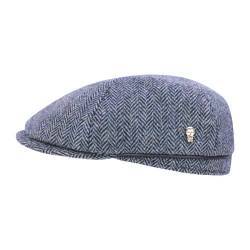 City Sport Winter Flatcap | Blauw Tinten
