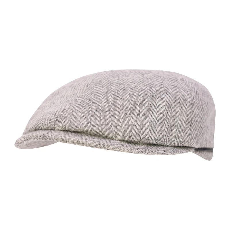 City Sport Winter Flatcap | Lichtgrijs | www.pietkoopmans.nl