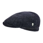 City Sport Flatcap Rib | Nachtblauw | www.pietkoopmans.nl