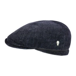 City Sport Flatcap Rib | Nachtblauw