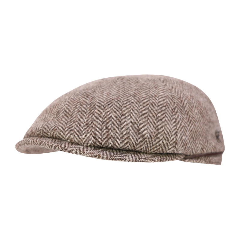 City Sport Winter Flatcap | Bruin Tinten | www.pietkoopmans.nl