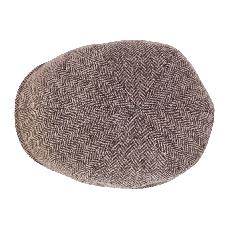 City Sport Winter Flatcap | Bruin Tinten | www.pietkoopmans.nl