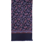 City Sport Zijde Shawl | Marine Paisley | www.pietkoopmans.nl