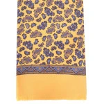 City Sport Zijde Shawl | Geel Paisley | www.pietkoopmans.nl