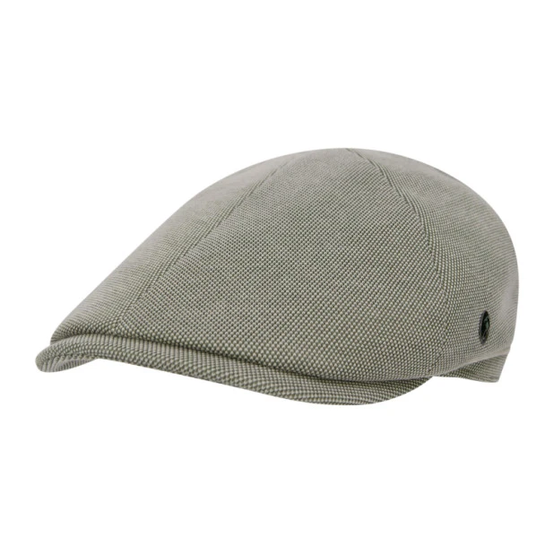 City Sport Zomer Flat Cap | Olijf Gemeleerd | www.pietkoopmans.nl