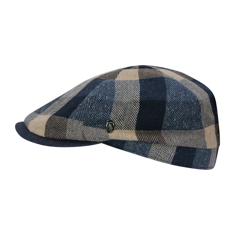 City Sport Zomer Flat Cap | Zijde Patchwork | www.pietkoopmans.nl