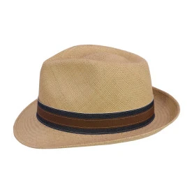 City Sport Panama Hoed | Blauw Bruine Band