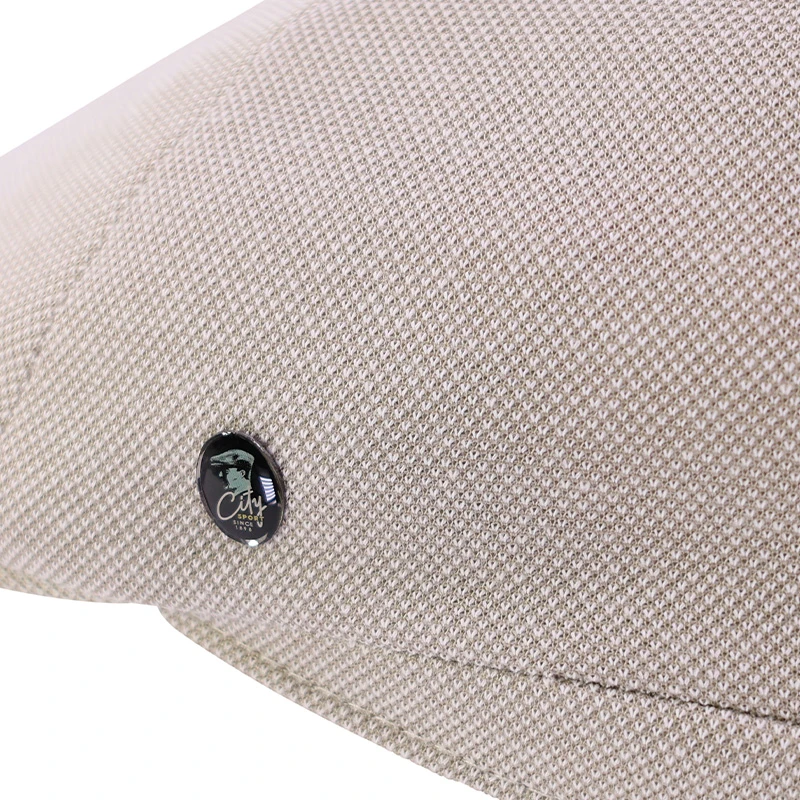 City Sport Zomer Flat Cap | Beige Gerstekorrel | www.pietkoopmans.nl