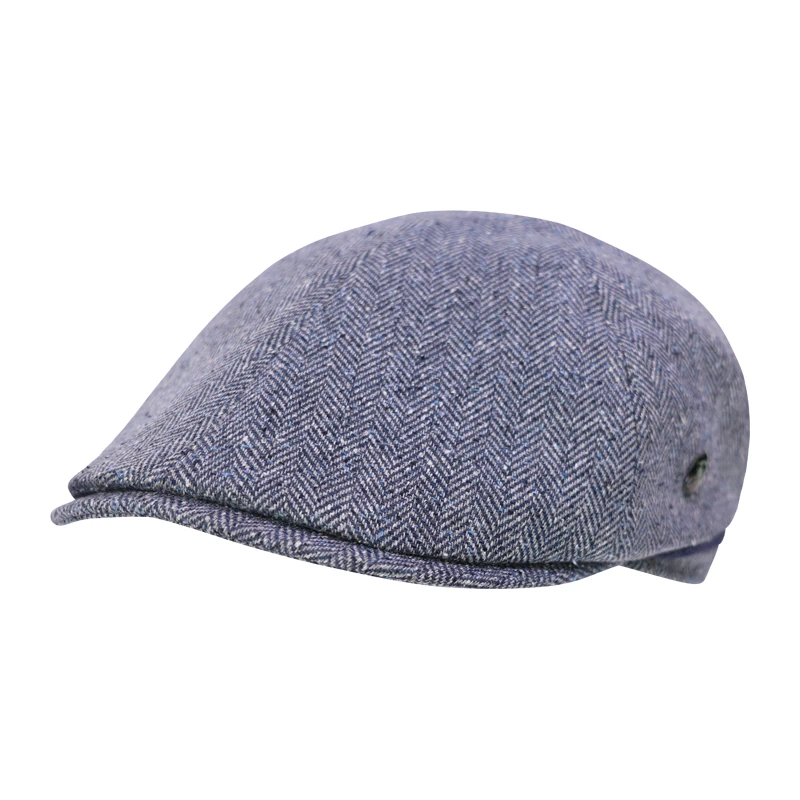 City Sport Zomer Flat Cap | Marine Twill | www.pietkoopmans.nl