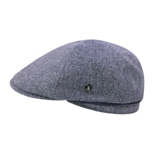 City Sport Zomer Flat Cap | Marine Twill