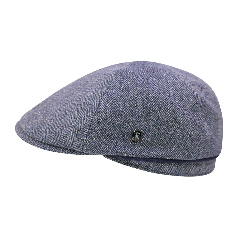 City Sport Zomer Flat Cap | Marine Twill | www.pietkoopmans.nl