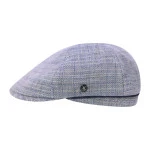 City Sport Zomer Flat Cap | Lichtblauw Ecru | www.pietkoopmans.nl