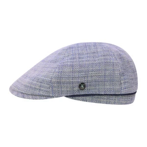 City Sport Zomer Flat Cap | Lichtblauw Ecru